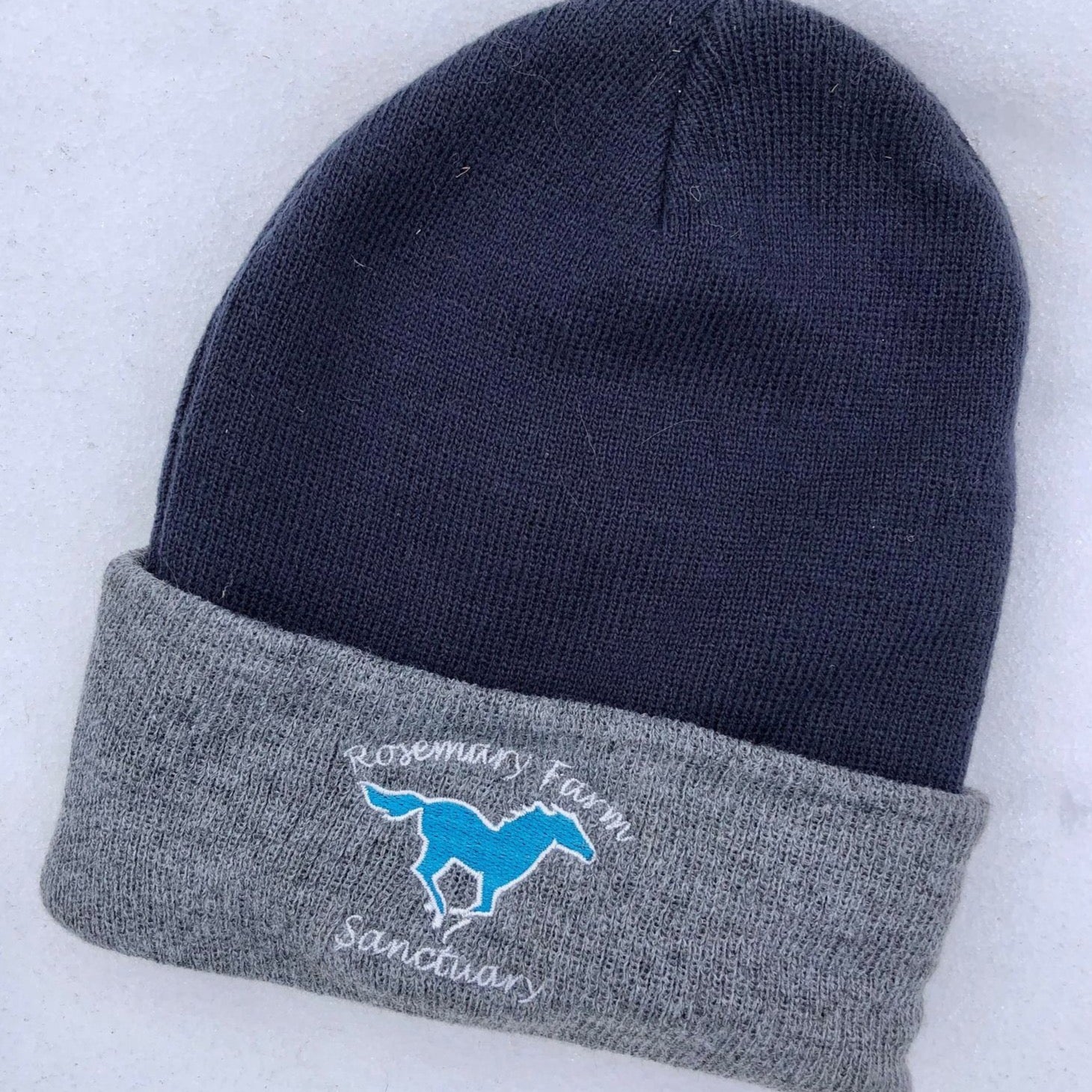 Rosemary Farm Logo Knit Caps