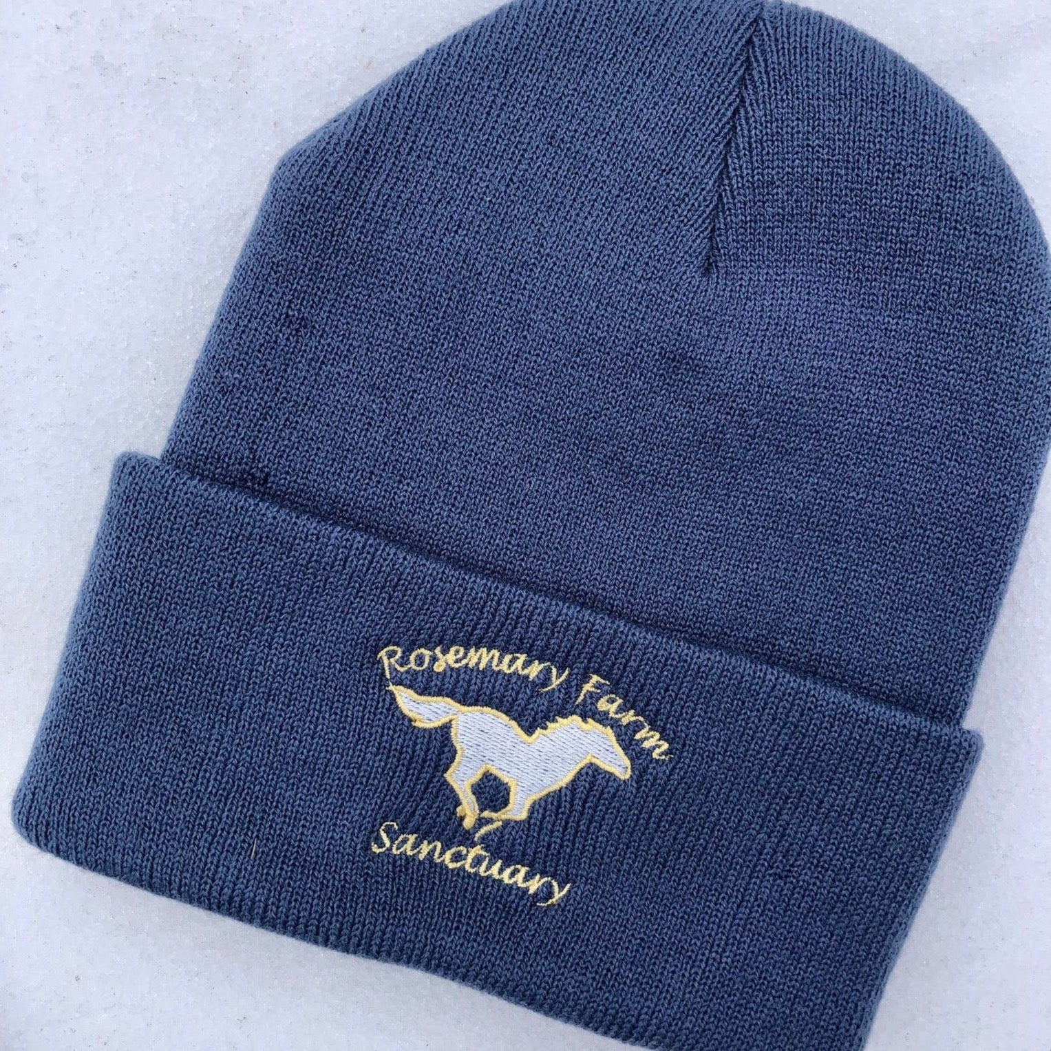 Rosemary Farm Logo Knit Caps